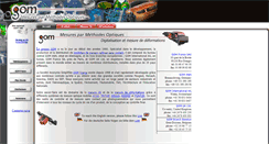 Desktop Screenshot of gom-france.com